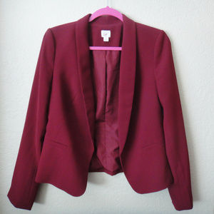 LOFT Burgundy Blazer